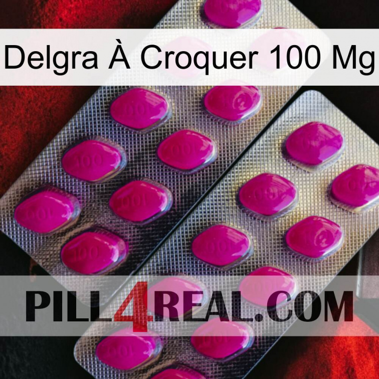 Delgra À Croquer 100 Mg 10